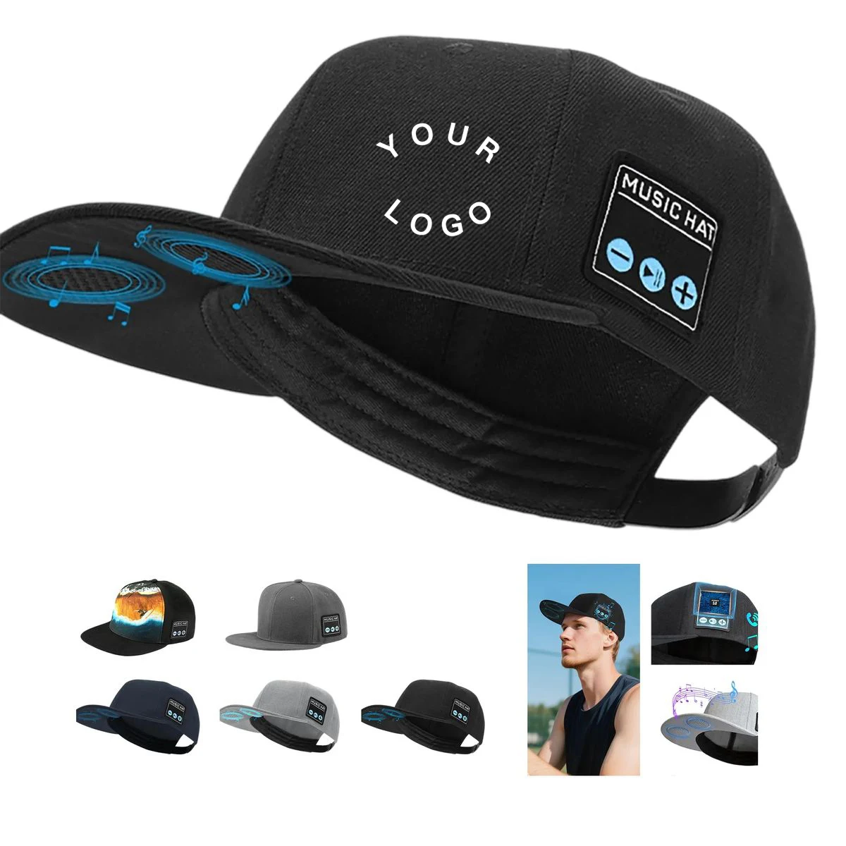Wireless Music Baseball Cap 1