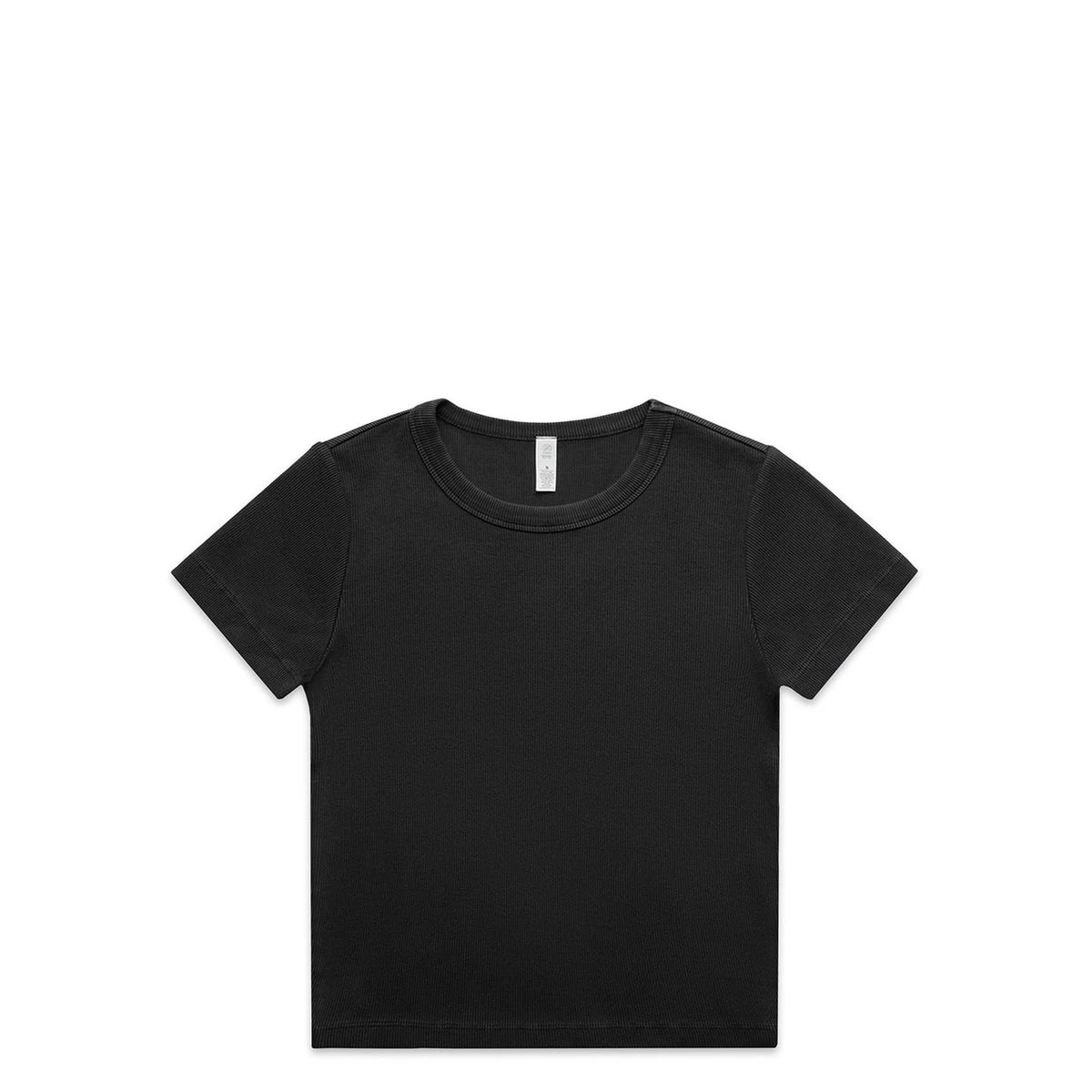 Wo's Faded Organic Rib Tee | 4036 1