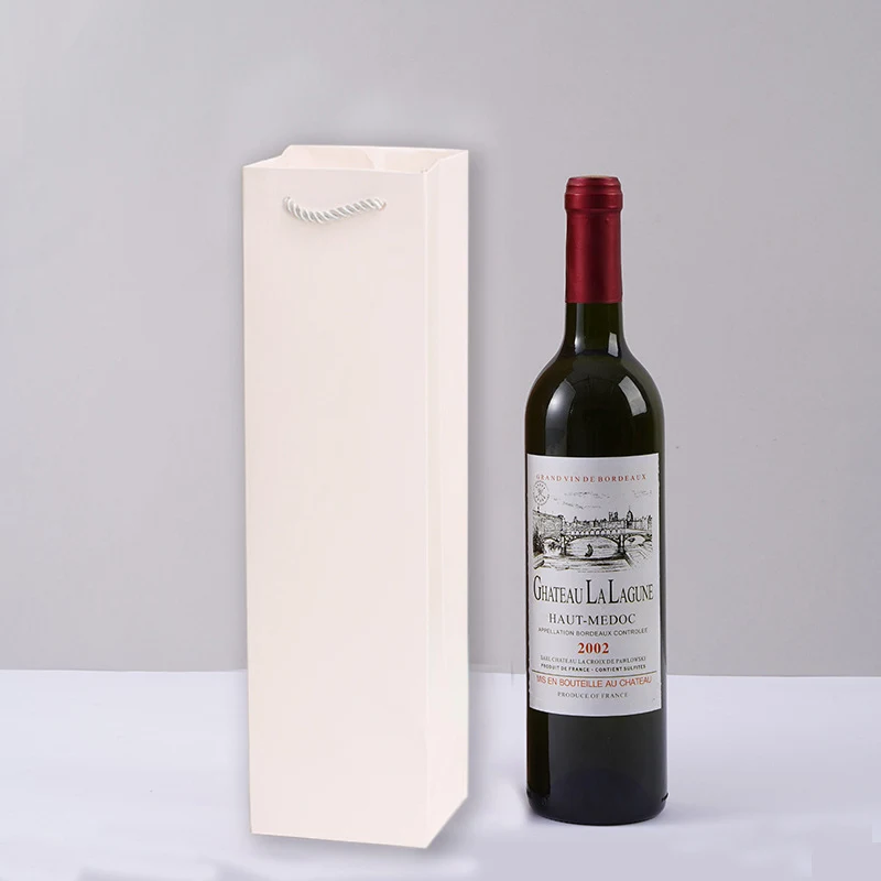 Portable Wine Present Paper Sack 1