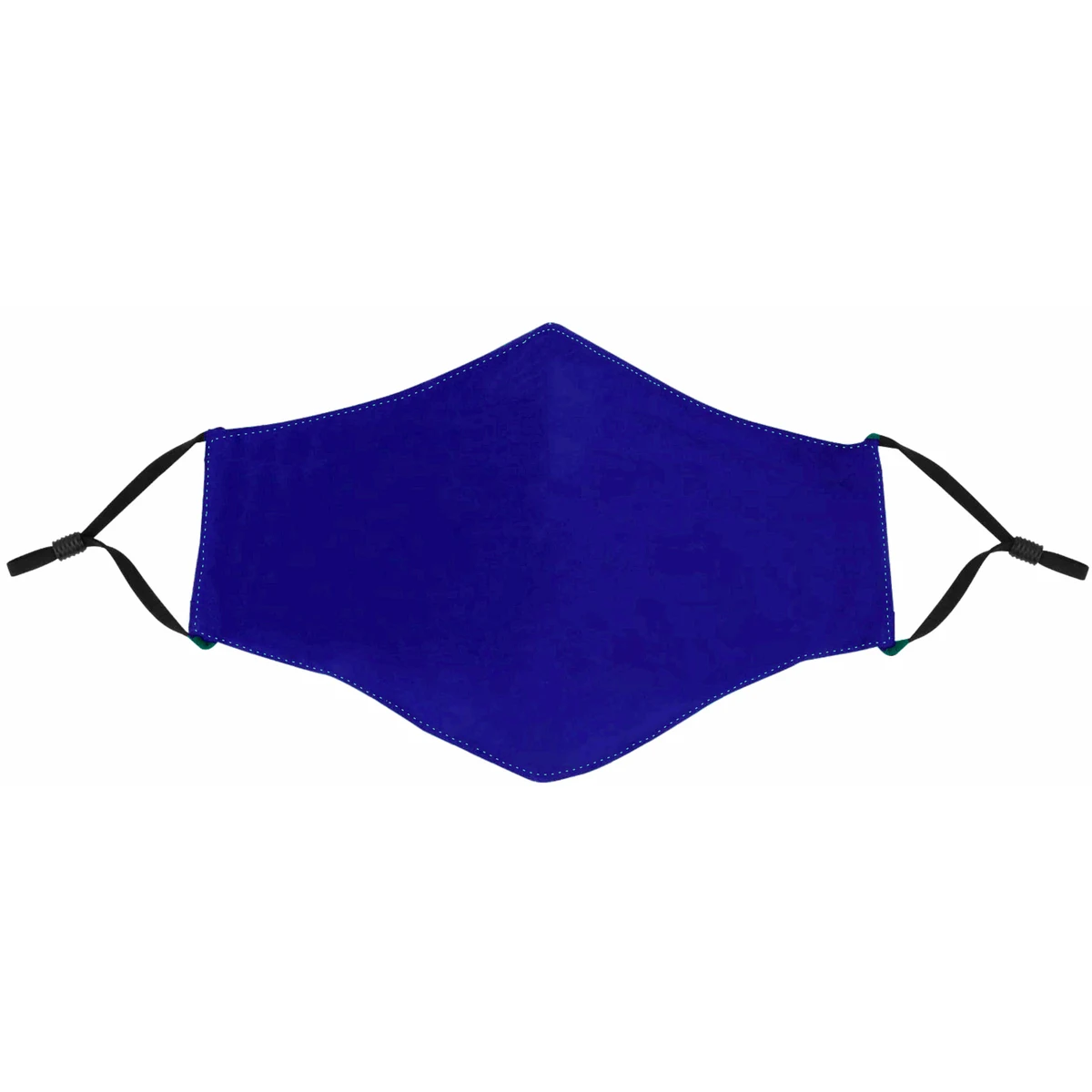 Blue Face Mask with Adjustable Ear Loops 1
