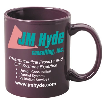 11 oz. Plum Stoneware Mug 1
