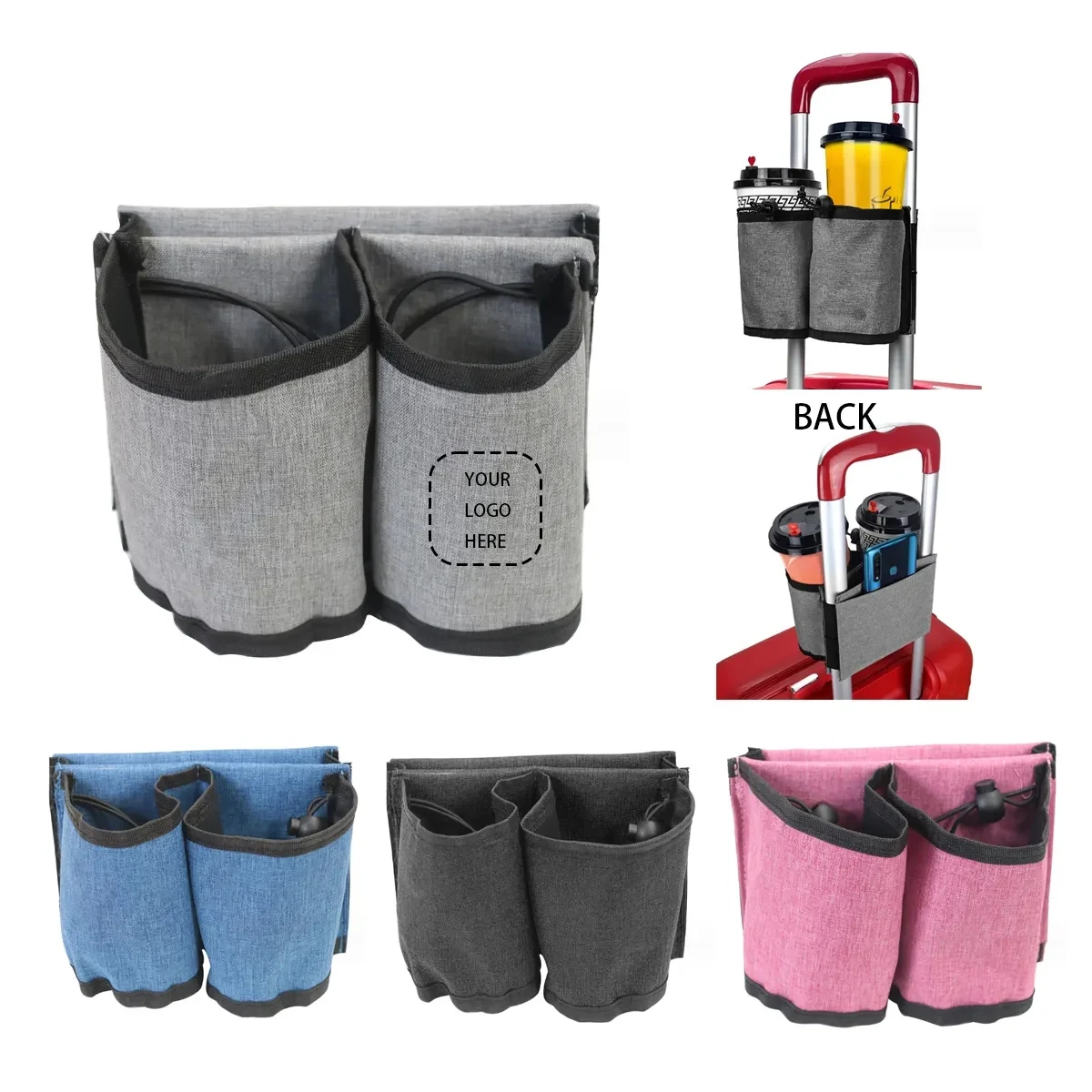 Travel Luggage Beverage Caddy 1