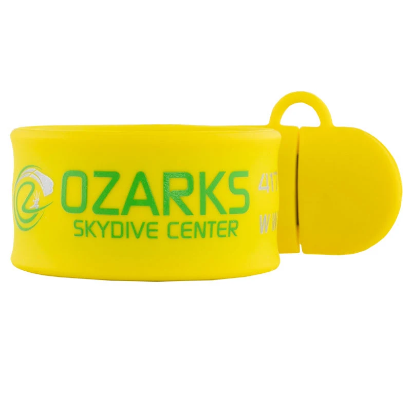 Custom USB Slap Wrap Wristbands 1