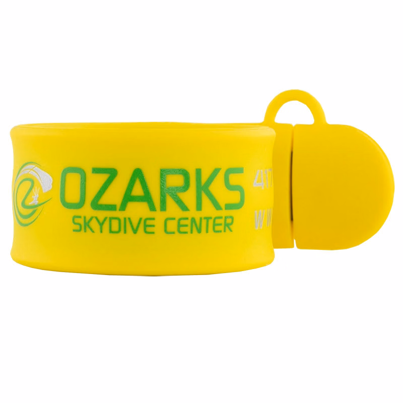 Custom USB Slap Wrap Wristbands