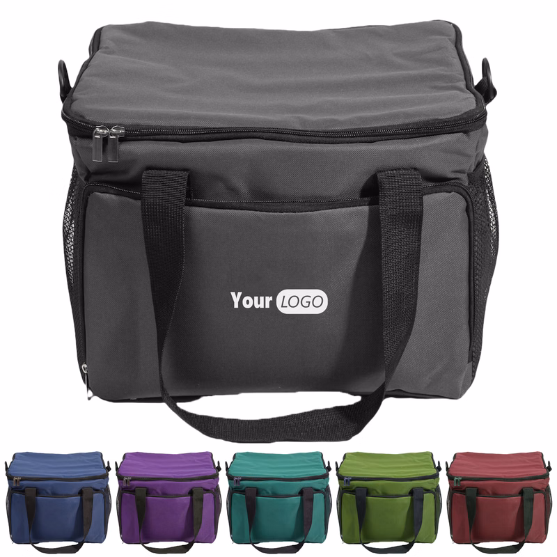 Nylon Reliable Navy Blue Cooler Bag