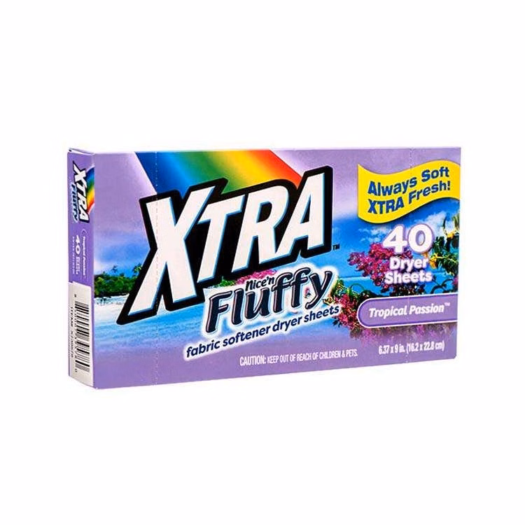 XTRA Dryer Sheets Tropical Passion 40ct.