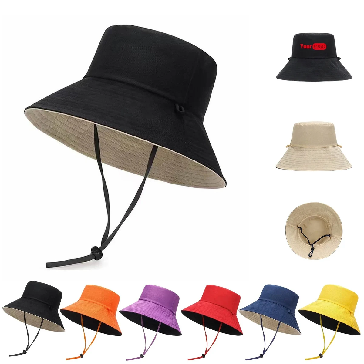 Double Sided Fisherman Bucket Hat 1