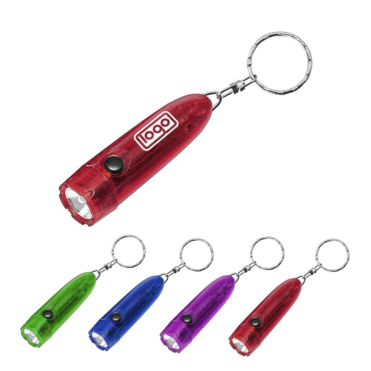 Custom Mini Flashlight Keychains - Bulk Pack for Outdoor Act 1