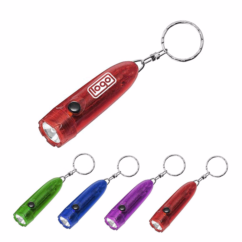 Custom Mini Flashlight Keychains - Bulk Pack for Outdoor Act