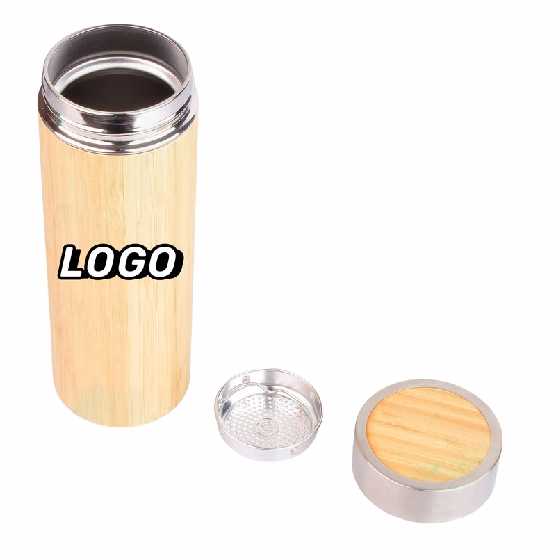 500ml Bamboo Insulate Bottle