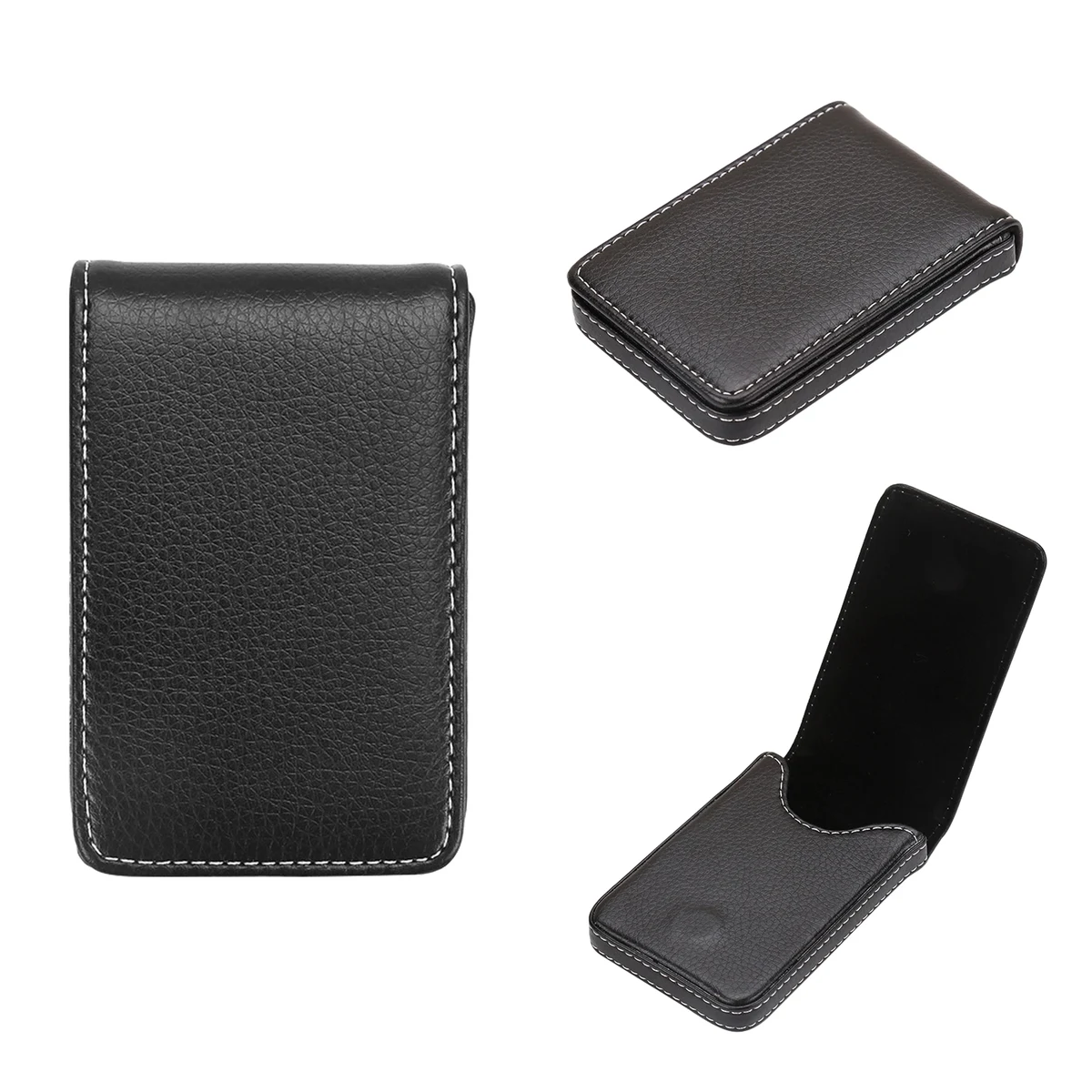 Pu Business Card Case Vertical Style 1