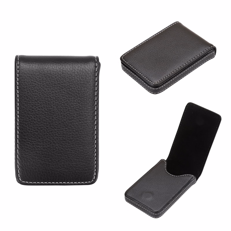 Pu Business Card Case Vertical Style