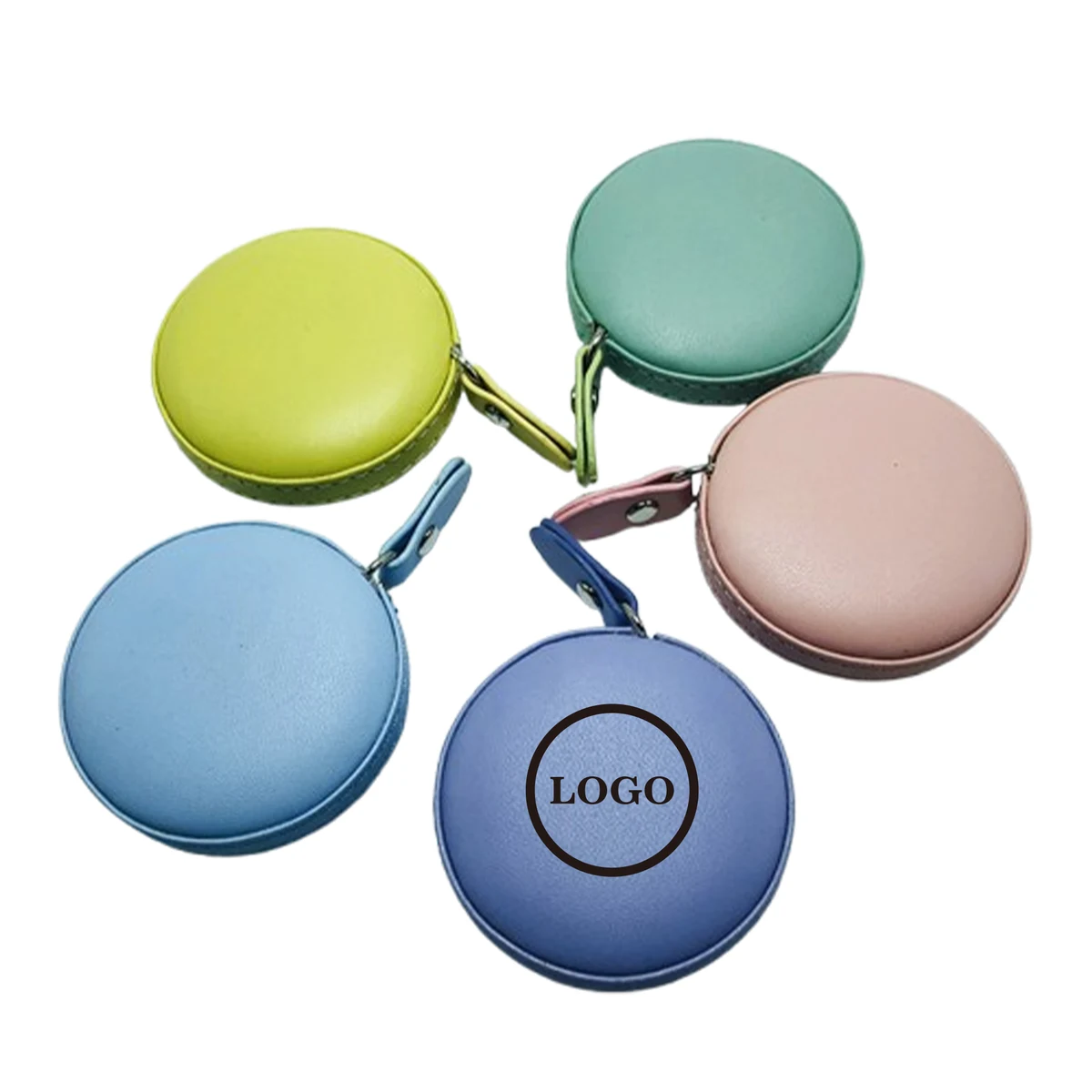 Portable leather tape measure 1