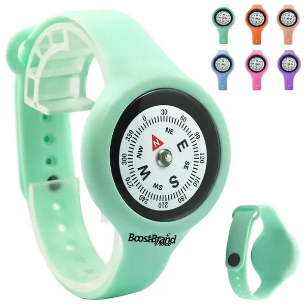 Custom Wristband Compass with Durable, Weatherproof Design — Outdoor Navigator Gear 1
