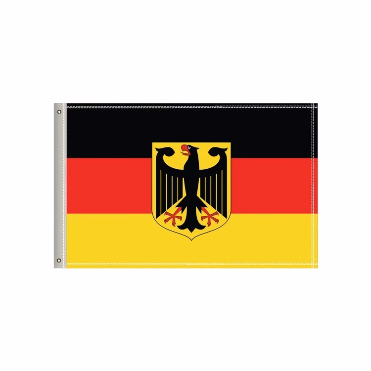 National Flag, Germany, Double-Sided - 36"W x 24"H