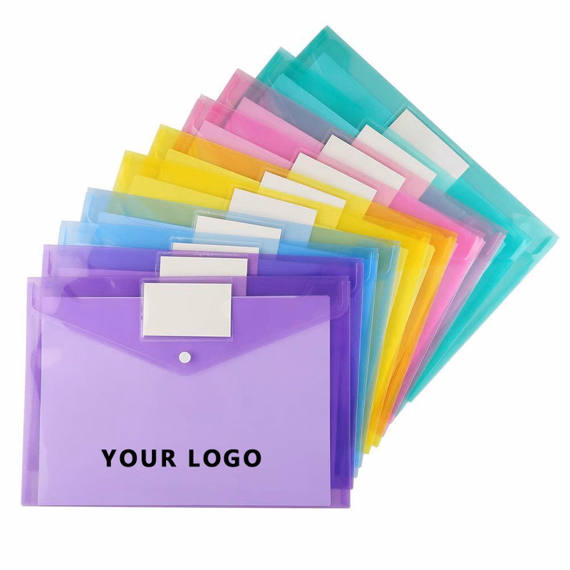 Transparent Label Envelope Folder