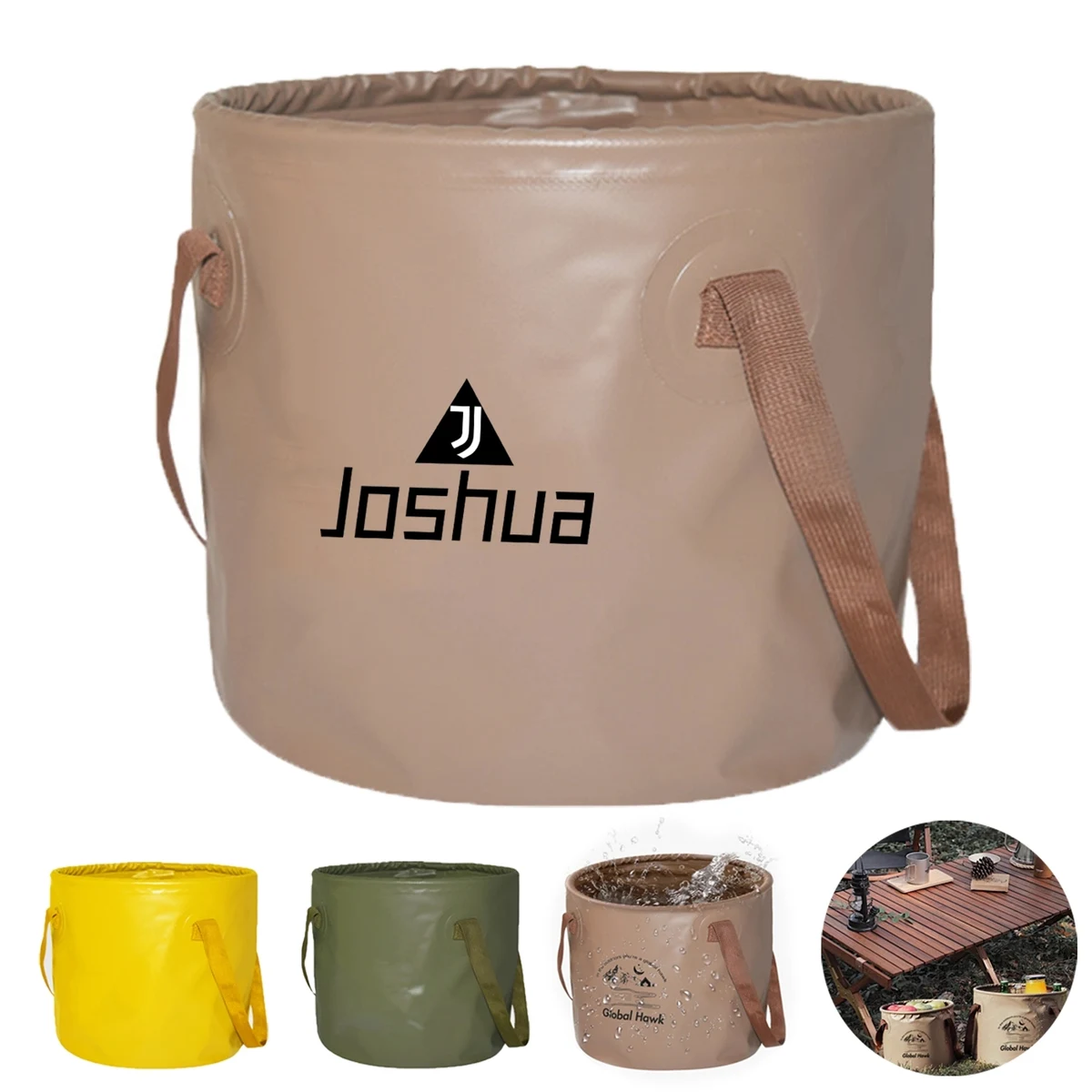 5 Gallen Collapsible Camping Water Bucket 1