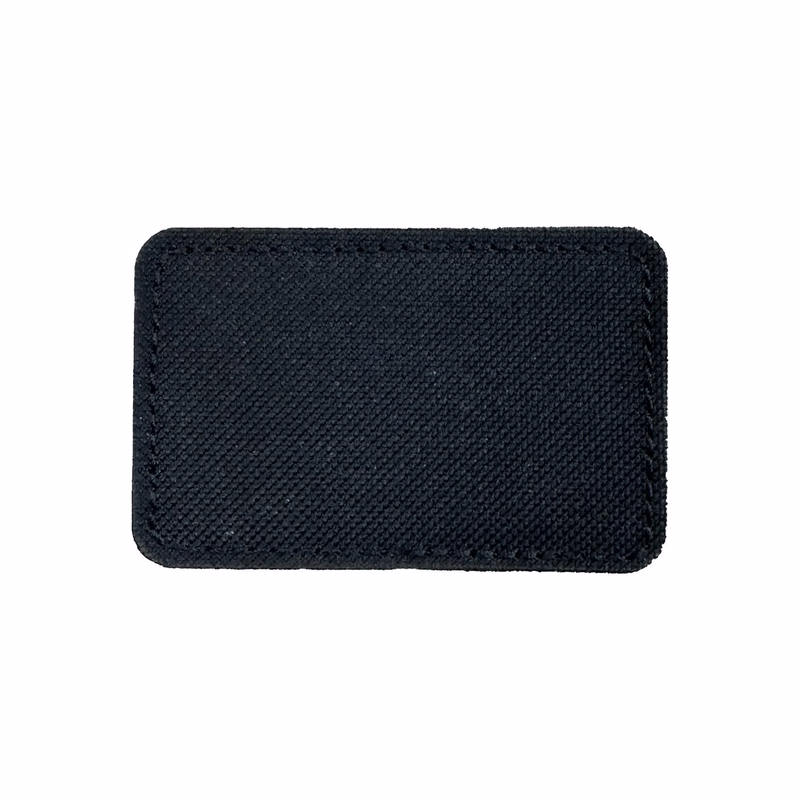 Medium Blank Black Patch - Qty 10 - MPBK10