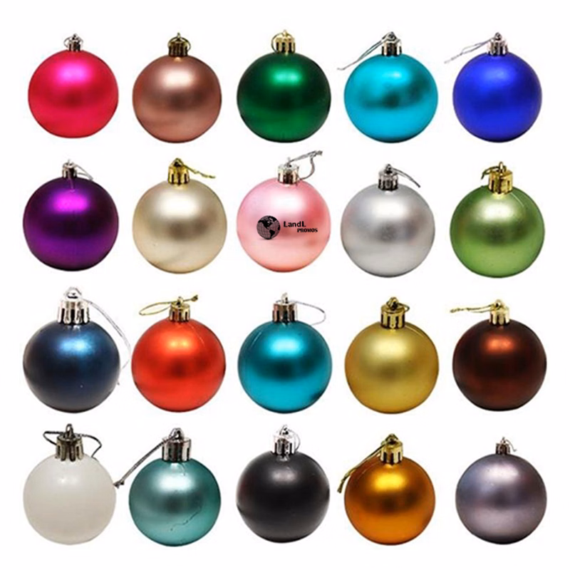 Colorful Plastic Christmas Ball