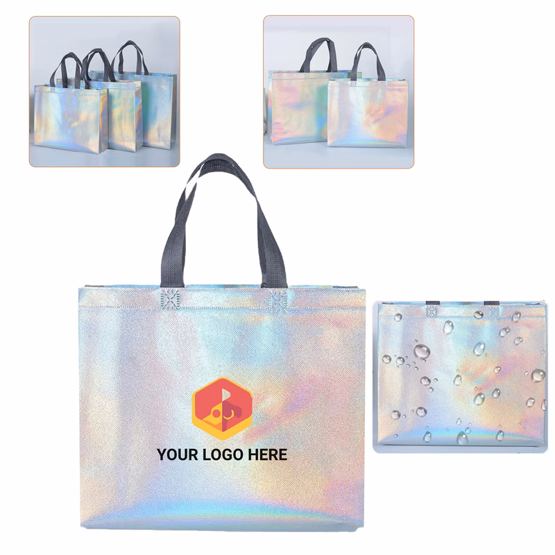 Holographic Non-Woven Tote Bag