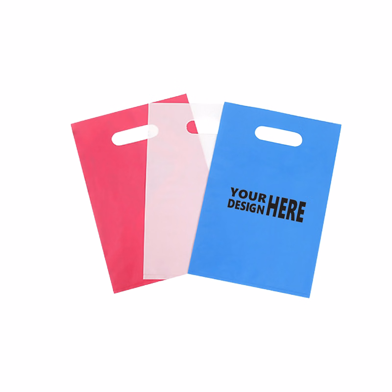 Flat-Bottomed Lightweight Plastic Shopping Bag