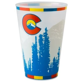 20 oz. Frost-Flex™ Plastic Stadium Cup with our RealColor Imprint 1