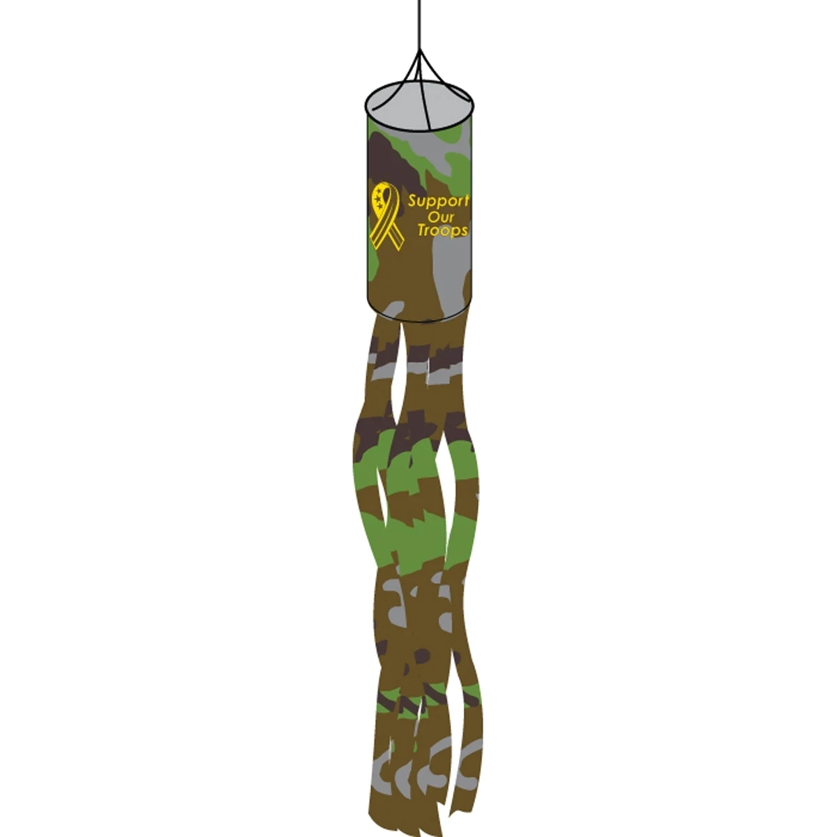 Support Our Troops Windsock - Camouflage 1