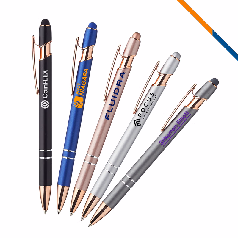 Kecia Metal Stylus Ballpoint Pen