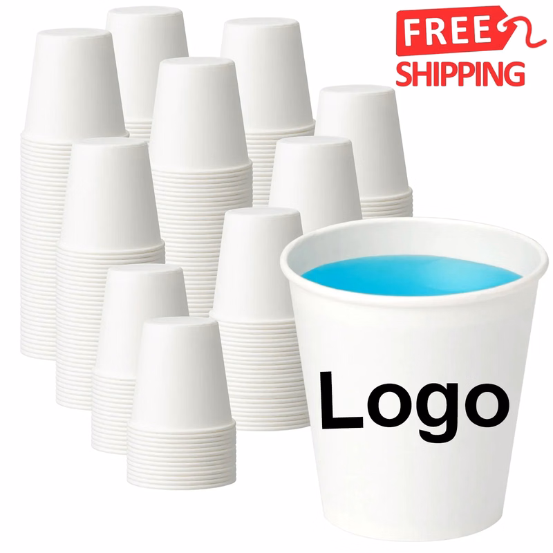 Leak Proof Disposable Paper Cup 3 oz 8 oz 12 oz 16 oz 22 oz