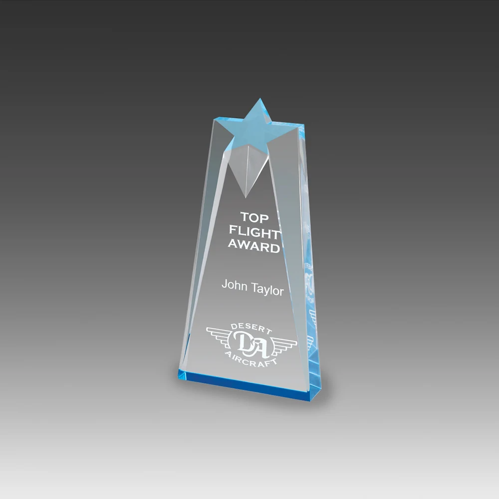 Star Crest Award (4"x7"x1") 1