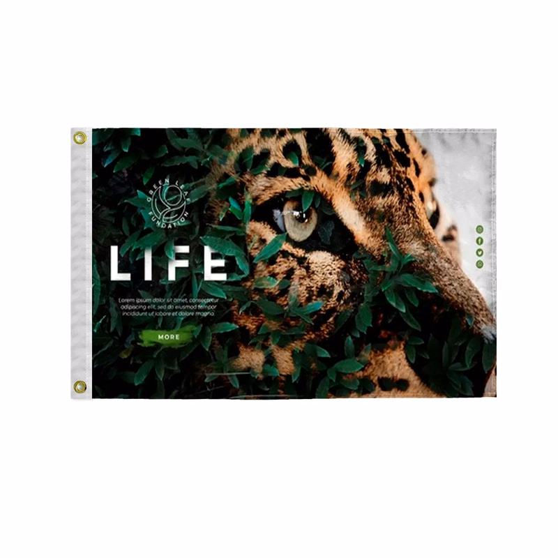 Custom Digital Print Flag 20" x 30" E-Poly