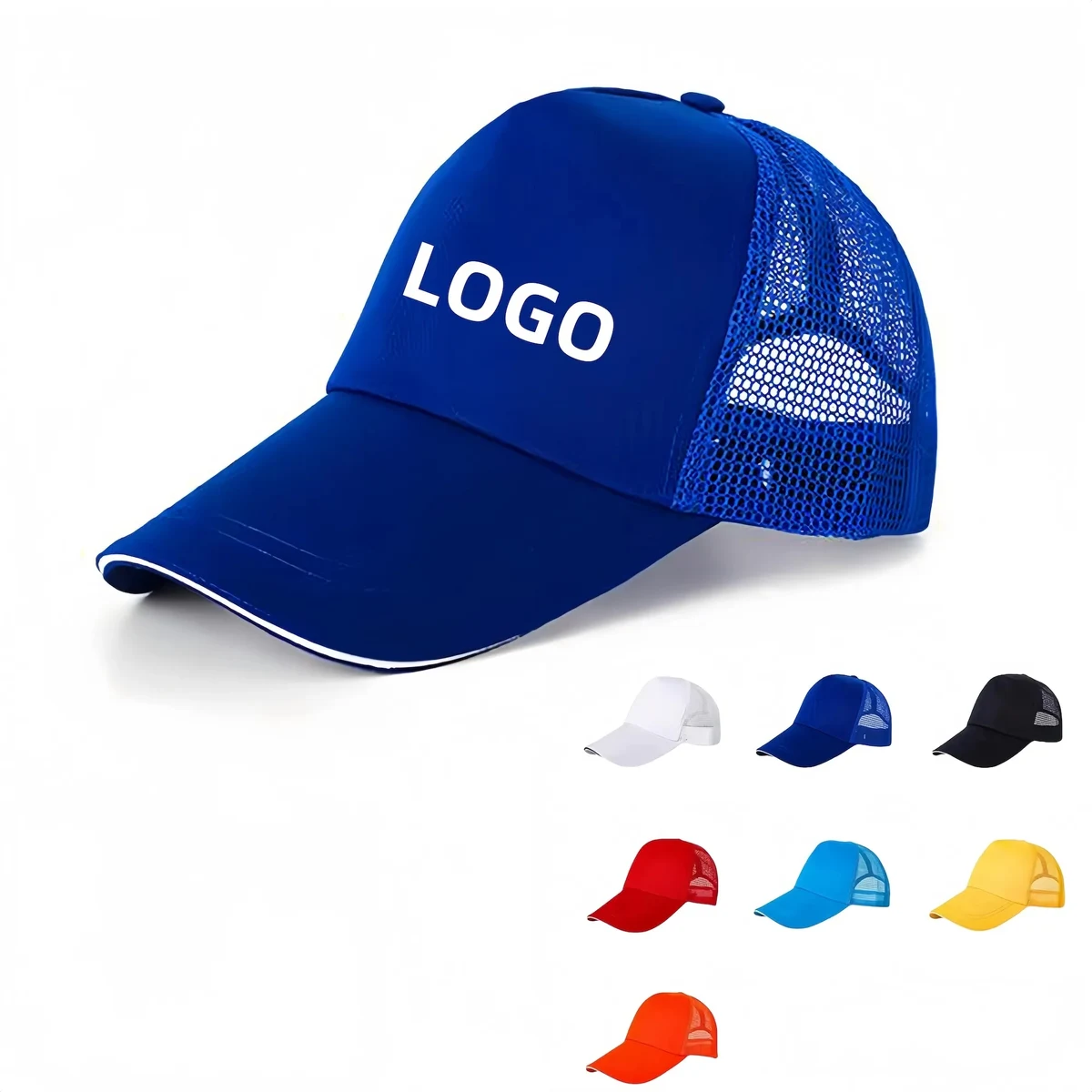 Stitching Mesh Back Baseball Cap Trucker Hat Free Shipping 1