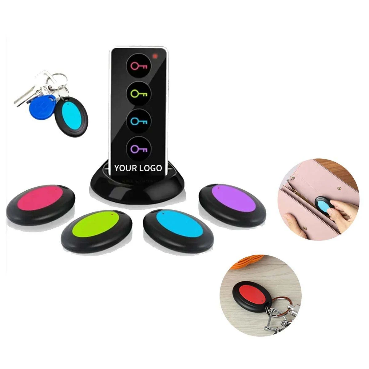 Wireless Item Finder with Four Receivers 1