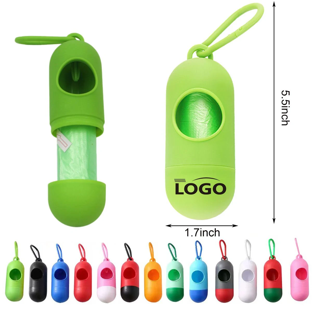 Portable Eco-Friendly Dog Poop Bag Dispenser 1