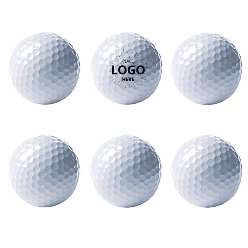 Blank White Practice Golf Ball