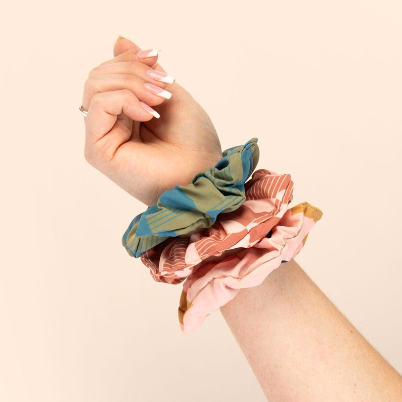SCRUNCHIE - 3-PACK - 4CP NYLON