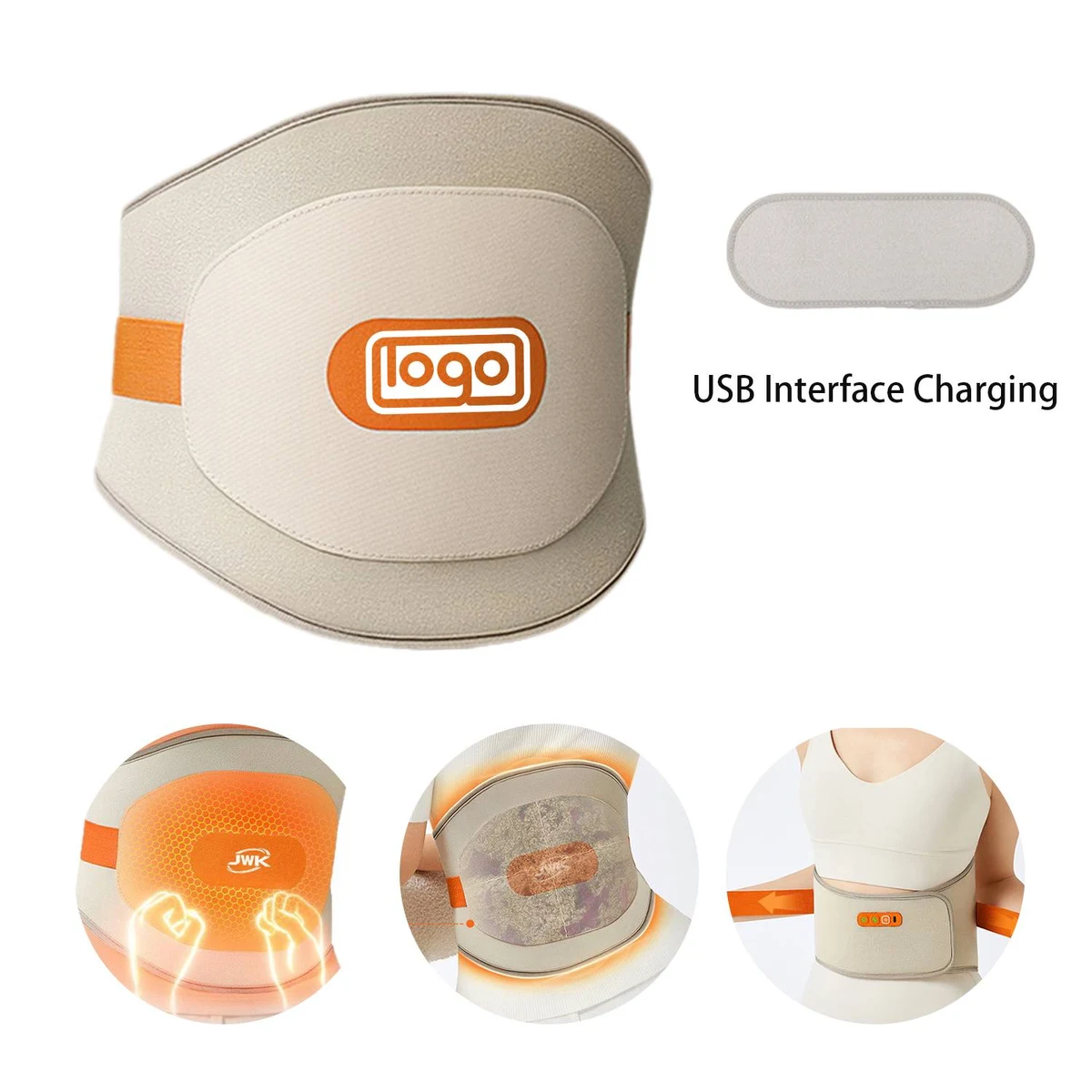 Heated Vibrating Massage Belt 1