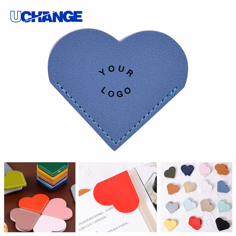 Heart Shaped Bookmark for Books Compact