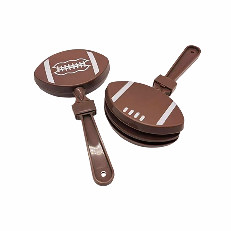 Plastic Football Shaped Clapper