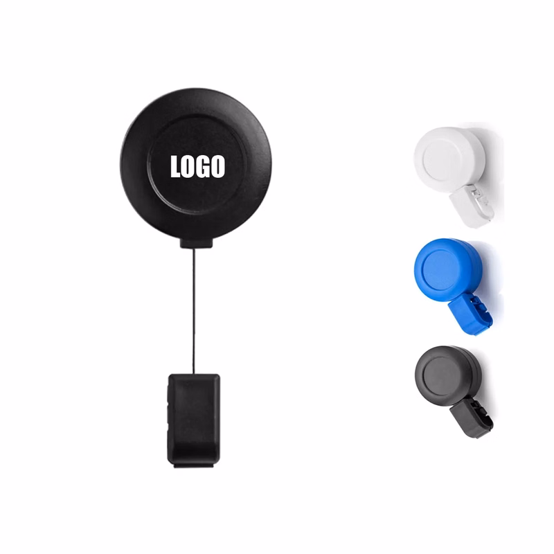 Retractable Badge Holders with Carabiner Reel Clip