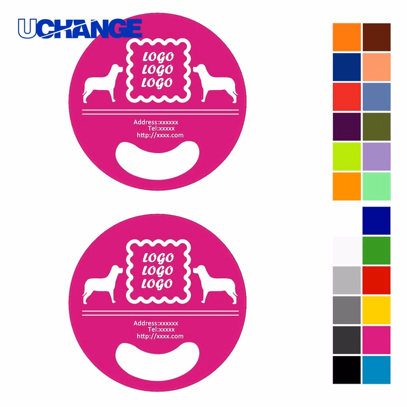 Durable Round Advertising Hand Fan