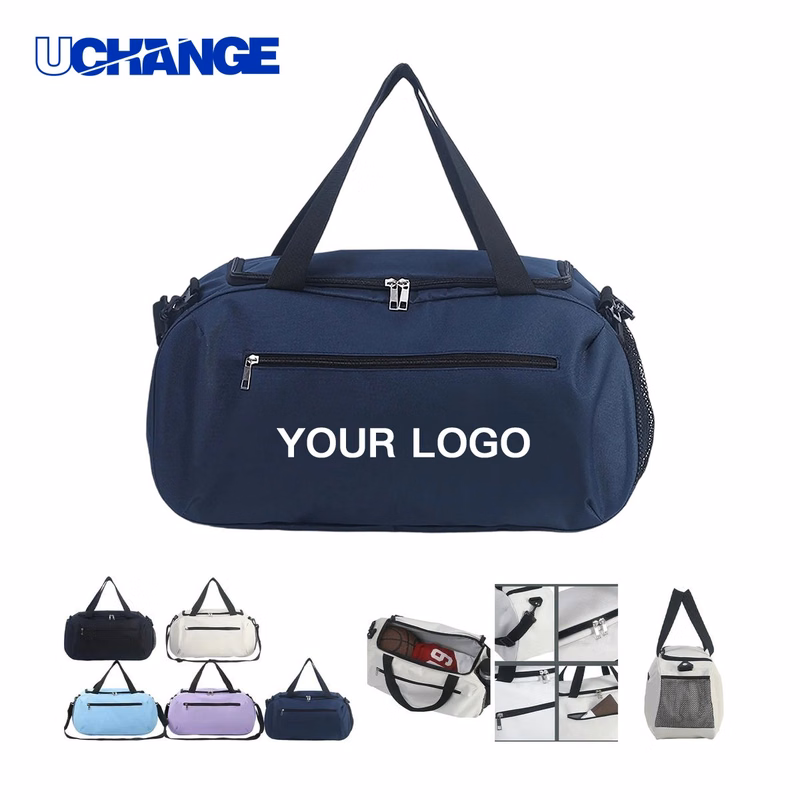 Oxford Fitness Bag Duffel with Reinforced Handles and Shoulder Strap