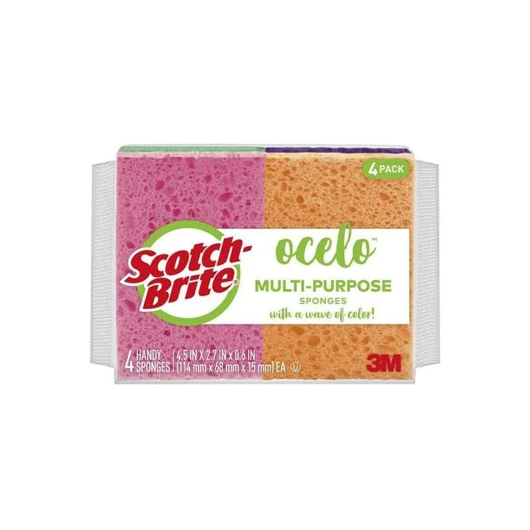 Scotch-Brite StayFresh Sponges 4 Pack 1