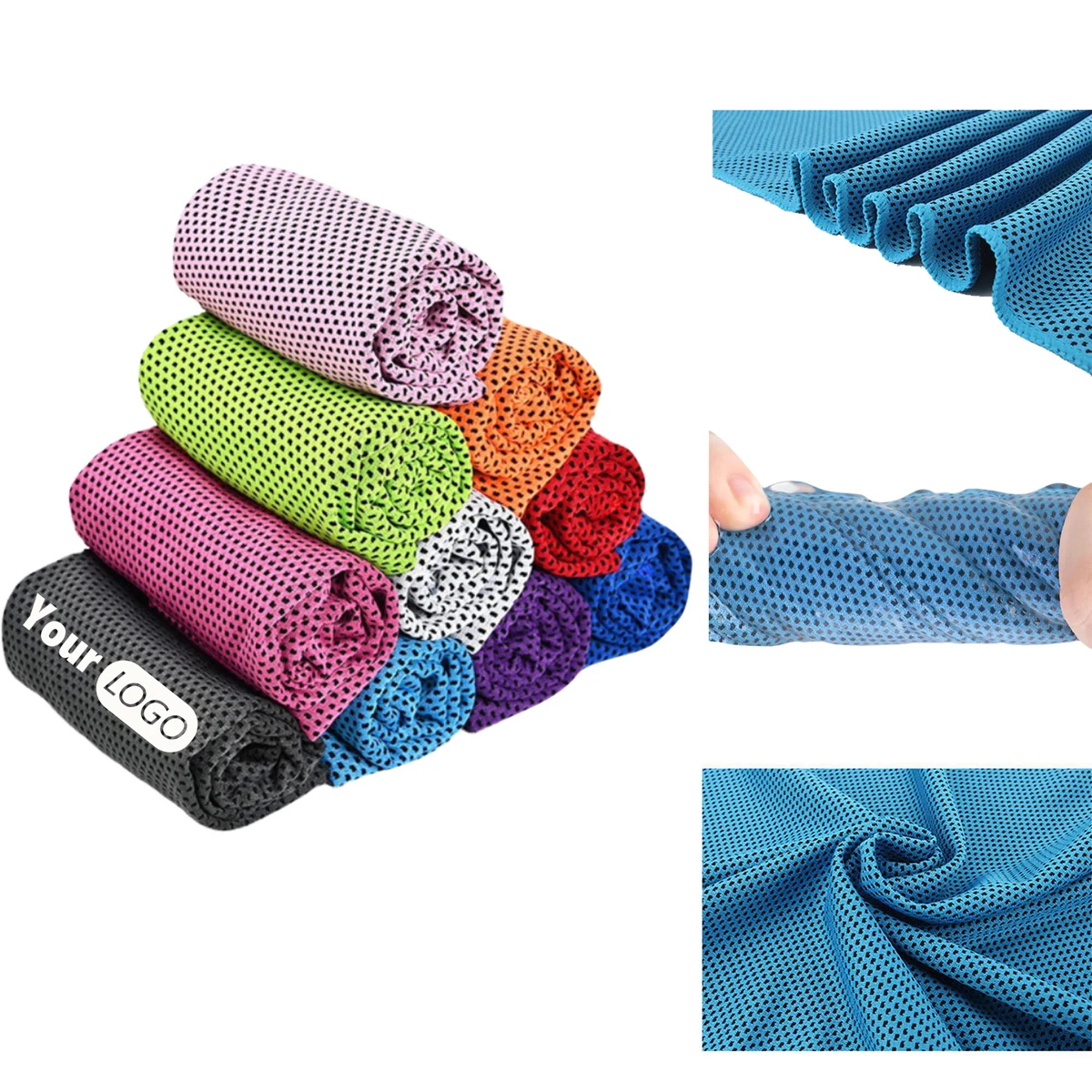 Soft Breathable Chilly Microfiber Ice Towel MOQ 100 1