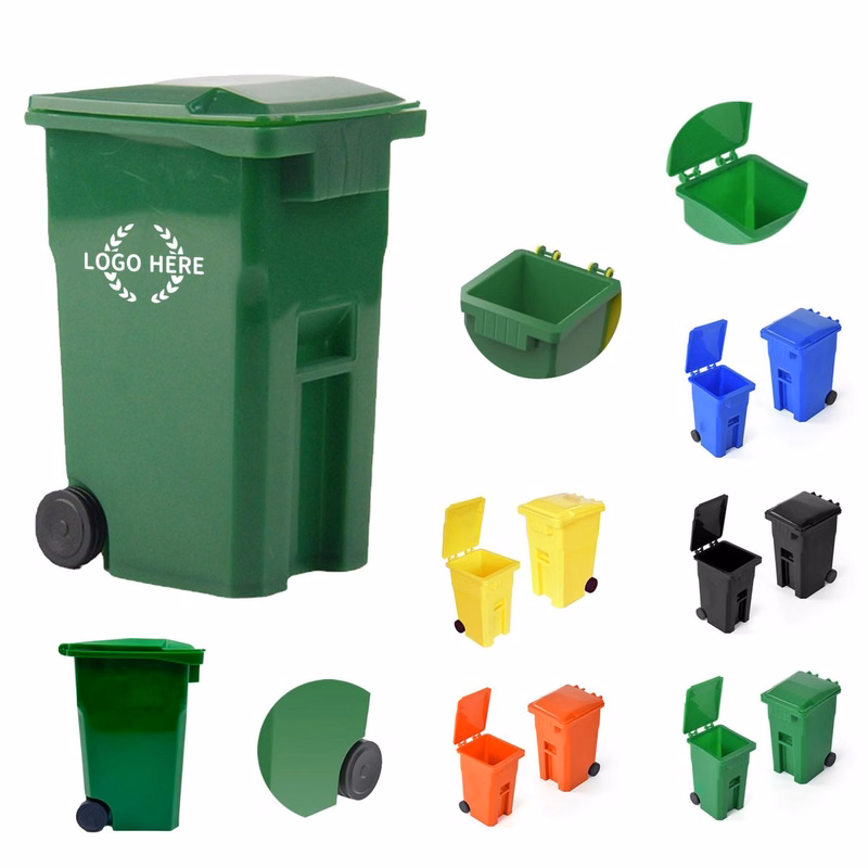 Portable Mini Trash Can Pen Holder