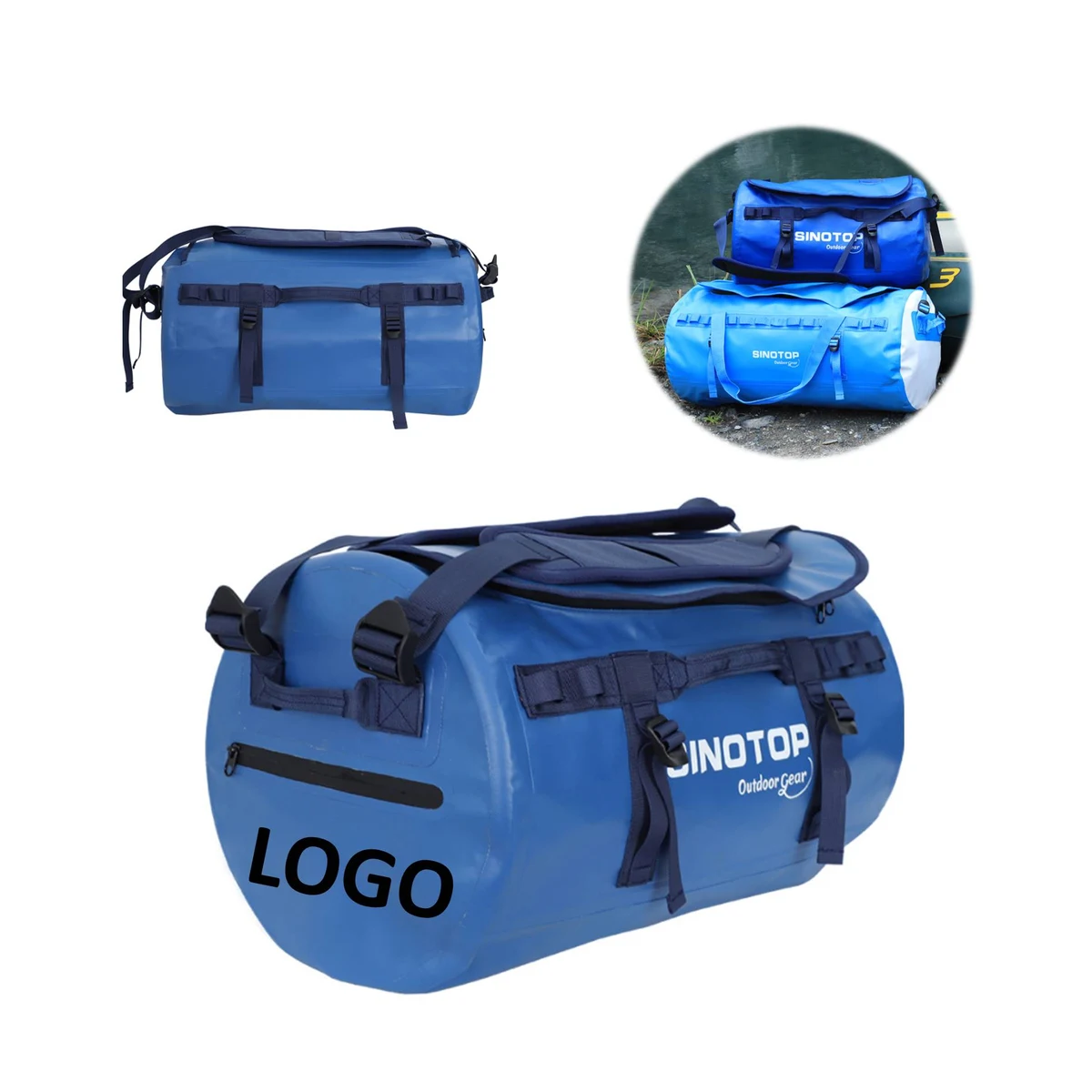 Waterproof Cycling Duffel Camping Bag 1