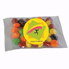 Custom Skittles Candy Hand Out Packet