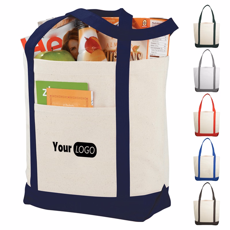 24 Oz. Cotton Canvas Spacious Boat Tote ?C A Practical And Stylish Must-Have