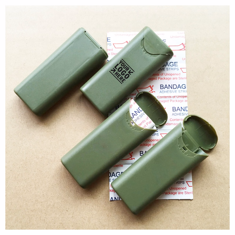 Plastic Bandaid Box