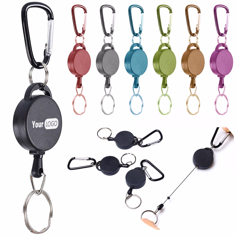 Plastic Outdoor Frosted Mountaineering Keychain